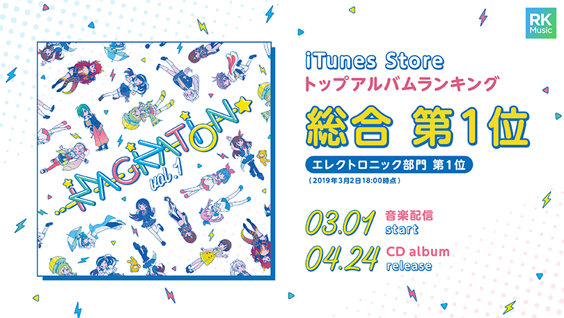 「IMAGINATION vol.1」ジャケットイメージ
